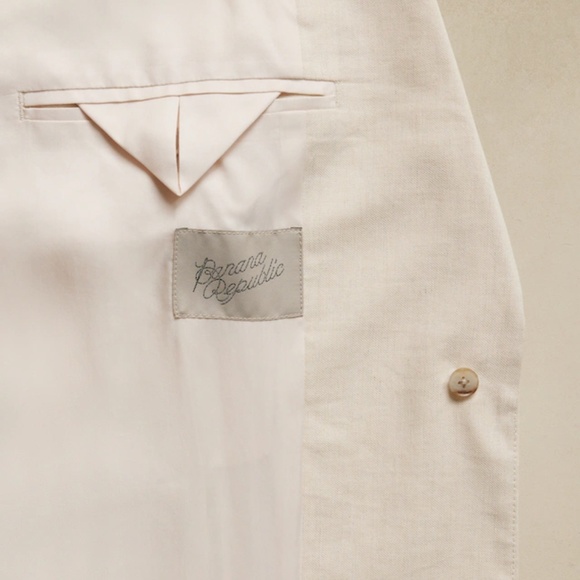 Banana Republic Lena Relaxed Linen-Blend Blazer NWT - Picture 4 of 8